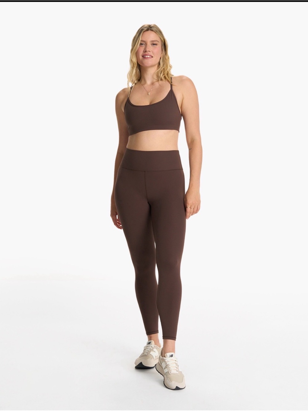 Vuori AllTheFeels Legging — Java Brown